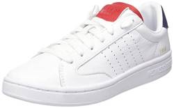 K-Swiss Herren Lozan Klub LTH Sneaker, WHT/Samba/Peacot, 44.5 EU von K-Swiss