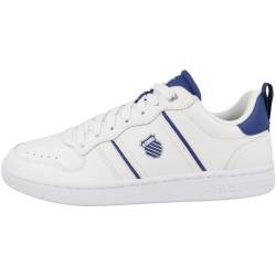 K-Swiss Herren Lozan Sneaker, White/Sodalite Blue, 41.5 EU von K-Swiss