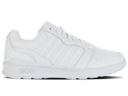 K-Swiss Herren Rival Sneaker, White/White/Vapor Blue, 43 EU von K-Swiss