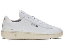 K-Swiss Herren Slammklub CC Sneaker, WHT/WHT/Vintage, 41 EU von K-Swiss