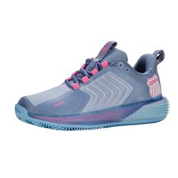 K-Swiss Performance Damen ULTRASHOT 3 HB Tennis Shoe, Infinity/Blue Blizzard/Heritage Blue, 37 EU von K-Swiss