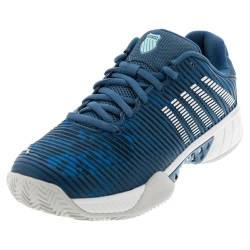 K-Swiss Performance Herren Hypercourt Express 2 HB Tennis Shoe, Indian Teal/Star White/Moonstruck, 47 EU von K-Swiss