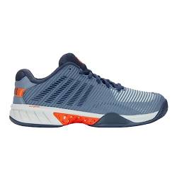 K-Swiss Performance Herren Hypercourt Express 2 Tennis Shoe, Windward Blue/Orion Blue/Scarlet Ibis, 45 EU von K-Swiss