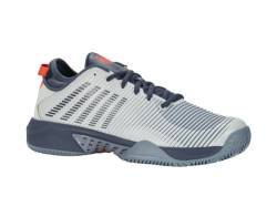 K-Swiss Performance Herren Hypercourt Supreme HB Tennis Shoe, Blue Blush/Orion Blue/Scarlet Ibis, 41 EU von K-Swiss