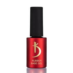 K Professional Rubber Base Gel - Base Coat Gel Polish UV LED Soak Off - Unterlack Nagellack Hochbeständige, Einfaches Anbringen und Entfernen 15 ml von K