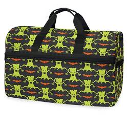 Fledermausbaum Halloween Sporttasche Badetasche mit Schuhfach Reisetaschen Handtasche für Reisen Frauen Mädchen Männer von KAAVIYO
