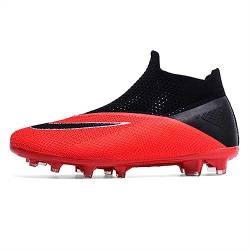 KAEAEILSS Fußballschuhe Herren High Top Spike Cleats Fussballschuhe Jugendliche Athletics Trainingsschuhe Professionelle Outdoor Sportschuhe Fußball Stiefel von KAEAEILSS