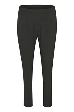 KAFFE CURVE Pants Suiting KCjia Damen Große Größen Hose Casual Anzughose Black deep 48 von KAFFE CURVE