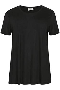 KAFFE CURVE T-Shirt KCaneli Black deep S von KAFFE CURVE