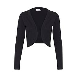 KAFFE Bolero Astrid Damen Bolero Astrid Elegant Jäckchen Langarm Cardigan Bolerojacke Black deep XS von KAFFE