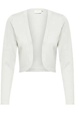 KAFFE Bolero Astrid Damen Bolero Astrid Elegant Jäckchen Langarm Cardigan Bolerojacke Chalk S von KAFFE