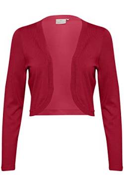 KAFFE Bolero Astrid Damen Bolero Astrid Elegant Jäckchen Langarm Cardigan Bolerojacke Haute Red 3XL von KAFFE