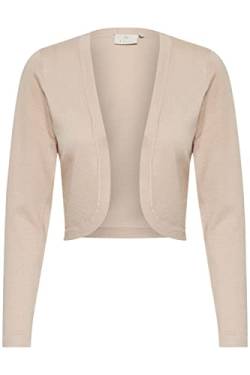 KAFFE Bolero Astrid Damen Bolero Astrid Elegant Jäckchen Langarm Cardigan Bolerojacke Peach Whip XXL von KAFFE