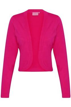 KAFFE Bolero Astrid Damen Bolero Astrid Elegant Jäckchen Langarm Cardigan Bolerojacke Virtual Pink XL von KAFFE