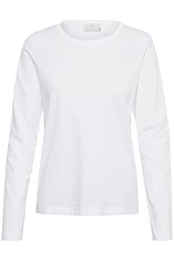 KAFFE Damen Kamarin Ls T-Shirt, Weiß (Optical White), X-Large von KAFFE