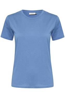 KAFFE Damen Short Sleeve Regular Fit Kamarin T-Shirt, Regatta, Small von KAFFE