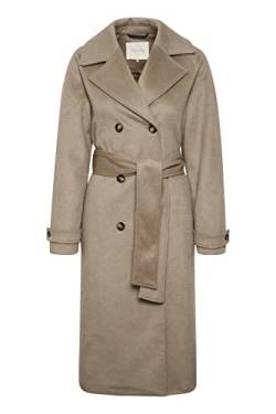 KAFFE Damen Trenchcoat mit Gürtel Lang Übergangsmantel Double Breasted Coat Damen Trenchcoat mit Gürtel Lang Übergangsmantel Double Breasted Coat Amphora 38 von KAFFE