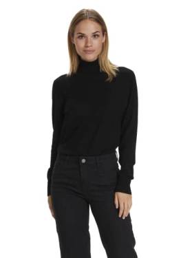 KAFFE Rollkragen Astrid Damen Pullover Langarm Casual Rollkragenpullover Astrid Black deep S von KAFFE