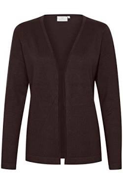 KAFFE Strickjacke KAfenia Damen Strickjacke Langarm Offen V-Ausschnitt Lang Cardigan Java XS von KAFFE