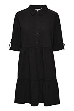 Kaffe Damen KAnaya Dress Lässiges Kleid, Black Deep, 36 von KAFFE