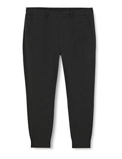 Kaffe Damen Women's Slim Suiting Pants Loose Fit Joggers Elastic Waist Cropped Hose, Dark Grey Melange, 38 von KAFFE