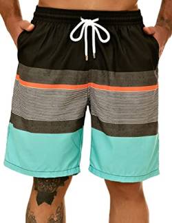 KAILUA SURF Big and Tall Herren Badehose, 22,9 cm Herren Designer Badeanzug Boardshorts, D5, 3XL von KAILUA SURF