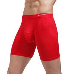 KAIXLIONLY Boxershorts Herren Sexy Unterhosen Ice Silk Atmungsaktive Sportunterwäsche Dünne Bequeme Hosen Unterwäsche Männer Physiologische Panties Weiche Höschen von KAIXLIONLY