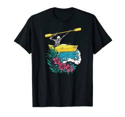 KAJAK KANU Skelett RAFTING BOOT Wassersport raftingboot T-Shirt von KAJAK BOOT KANU Zubehör Geschenke Shirts