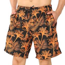 KAKU NANU Badehose Herren, Quick Dry Badeshorts Herren mit Netzfutter Schwimmhose Badehosen für Herren Size XXL von KAKU NANU