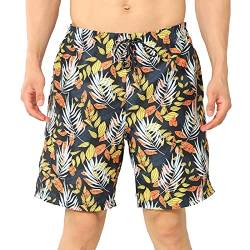 KAKU NANU Badehose Herren, Quick Dry Badeshorts Herren mit Netzfutter Schwimmhose Badehosen für Herren Size XXL von KAKU NANU