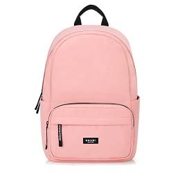 KALIDI Rucksack,Damen & Herren Backpack mit Laptopfach,Unisex Daypack Schulrucksack,Wasserdichter Tagesrucksack für Freizeit Schule Job,Rosa von KALIDI