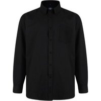 KAM Jeanswear Langarmhemd kbs664A Button Down Kragen uni von KAM Jeanswear