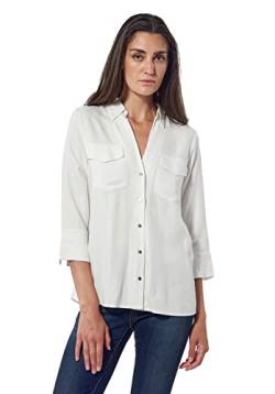 Kaporal Damen Damenhemd-Modell NORI-Farbe: Offwhite-Größe S, Offwhi, Small von KAPORAL