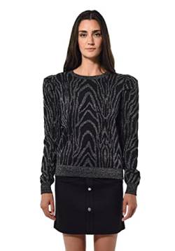 Kaporal Damen Pullover-Modell FRIZZ-Farbe: Schwarz-Größe XS von KAPORAL