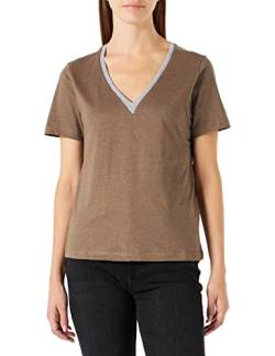 Kaporal Damen T-Shirt-Feines Modell-Farbe Taupaki-Größe S, Taupak, Small von KAPORAL