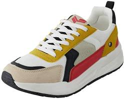 Kaporal Herren Bofali Sneaker, Gelb/Rot, 44 EU von KAPORAL