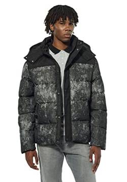 Kaporal Herren Herrenjacke-Modell SORK-Farbe Grau Meliert-Größe XL, Greym von KAPORAL