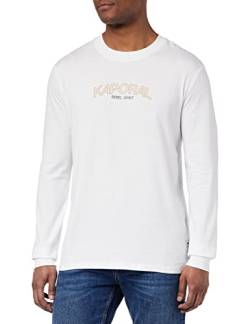 Kaporal Herren Scoty T-Shirt, weiß, L von KAPORAL