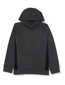 Kaporal Jungen Sweatshirt Modell MONJI-Farbe: Black Melange-Größe 08A, Blacme, 8 Jahre von KAPORAL