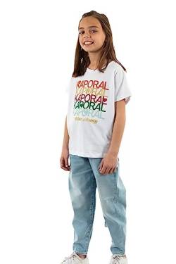 Kaporal Mädchen Stolz T-Shirt, weiß, 16 Jahre von KAPORAL