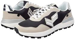 Kaporal Unisex Cetro Sneaker, schwarz/silberfarben, 42 EU von KAPORAL