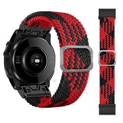 KAPPDE Uhrenarmband für Garmin Fenix 6X 6XPro 6 5X 5Plus 3 3HR Enduro Loop Nylon Easyfit Armband für Garmin Fenix 7X 26 22 mm, 22mm Fenix 5-5Plus, Achat von KAPPDE