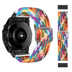 KAPPDE Uhrenarmband für Garmin Fenix 6X 6XPro 6 5X 5Plus 3 3HR Enduro Loop Nylon Easyfit Armband für Garmin Fenix 7X 26 22 mm, 22mm Fenix 7, Achat von KAPPDE