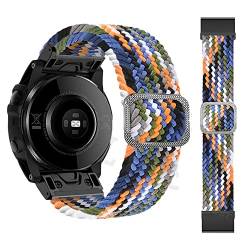 KAPPDE Uhrenarmband für Garmin Fenix 6X 6XPro 6 5X 5Plus 3 3HR Enduro Loop Nylon Easyfit Armband für Garmin Fenix 7X 26 22 mm, 26mm Descent Mk2 MK1, Achat von KAPPDE