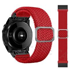 KAPPDE Uhrenarmband für Garmin Fenix 6X 6XPro 6 5X 5Plus 3 3HR Enduro Loop Nylon Easyfit Armband für Garmin Fenix 7X 26 22 mm, 26mm For Fenix 5X 5XPlus, Achat von KAPPDE