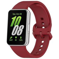 Armband Kompatibel mit Samsung SM-R390 Galaxy Fit 3 Armband für Damen Herren Sport Silikon Uhrenarmband Replacement Wechselarmband Ersatzarmband für Galaxy Fit 3 Smartwatch 20240318-06 von KAREN66