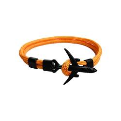 Armband für Damen Schmuck An meinen liebt dich für immer Nautisches Luftfahrtarmband Wasserdichter Regenschirm Seilmanschette Handschlaufe Stahlschraube Geburtstagsgeschenk für Jungen (F, One Size) von KAREN66