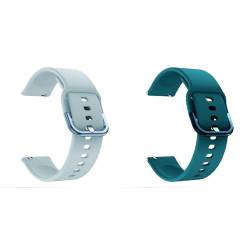 KAREN66 2 Stück Armband Kompatibel mit Omega x Swatch Speedmaster Moonswatch Armband für Damen Herren Sport Silikon Uhrenarmband Replacement Wechselarmband Ersatzarmband für Moonswatch Watch, 2Pack-1 von KAREN66