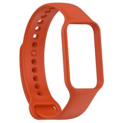 KAREN66 Armband Kompatibel mit Redmi Smart Band 2 Armband - Sport Silikon Uhrenarmband Replacement Wechselarmband Ersatzarmband für Redmi Smart Band 2 Smartwatch, Orange von KAREN66