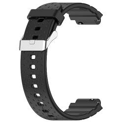 KAREN66 Kinder Armband Kompatibel mit Xplora XGO 2 Armband für Mädchen Jungen Sport Silikon Uhrenarmband Replacement Wechselarmband Ersatzarmband für Xplora XGO 2 Telefon Uhr, Schwarz von KAREN66